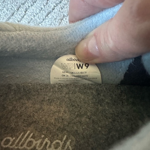 Allbirds Wool Piper Size 9, Arctic Blue - Picture 2 of 7